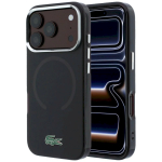 Lacoste IML Frosted Laquer Logo MagSafe-kinnitusiga lemikust korpus iPhone 18 Pro Max / 17 Pro Max / Burgundy