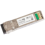 MikroTik | S+31DLC10D | SFP+ | kssiduline kiud | Dupl LC | 10/100/1000/10000 Mbit/s | Lainalng 1310 nm | Maksimaalne lekandemaatavus 10000 m | -40 kuni +70C