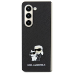 Karl Lagerfeld KLHCSA35SAKCNPK A356 kva kohver tarna/must Saffiano Karl AND Choupette Pin