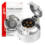 Amio Traileri pistik 7-pin ALU