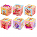 LEAN Toys Kapibara hariv vrviline loogikarav kuupool 6x6 cm
