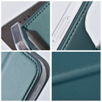 SMART MAGNETO raamatukinnitus IPHONE 17 Pro jaoks, tumeroheline