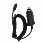 HQ V2 Premium autolaadija 1A + micro USB kaabel Must