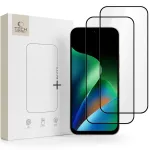 Tech-Protect SZKO HARTOWANE TECH-PROTECT GLASS FIT+ 2-PACK XIAOMI REDMI 17 4G / 5G BLACK