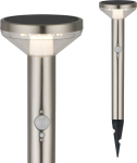 Maclean Sensoriga pikeseenergia LED-lamp, matt kroom, IP44, 3 valgusreiimi