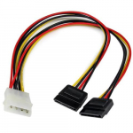 StarTech.com 12 toll LP4 kaheksa SATA judlustriista adapter