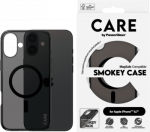 PanzerGlass CARE lipulaev Smokey iPhone 16 Plus schwarz
