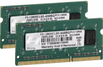 G.SKILL Standard 2x2GB DDR3 1600MHZ SO-DIMM F3-12800CL9D-4GBSQ