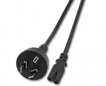 MicroConnect Australia to C7 Power Cord 1.8m, Black H03VV 2G 0.75 mm