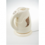 Adler | Kettle | AD 08 b | Standard | 850 W | 1 L | Plastic | 360 rotational base | Beige