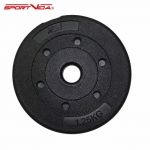 SportVida Rubbered Universal Disc weight for the griffin 1.25kg with 26mm hole (1pcs)