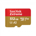 SANDISK BY WESTERN DIGITAL MEMORY MICRO SDXC 512GB UHS-I/W/A SDSQXAV-512G-GN6MA SANDISK