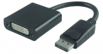 MicroConnect Displayport v1.2 to DVI M-F DVI-I 24+5, Dual link 0.15m