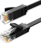 UGREEN NW102 Ethernet RJ45 Cat6 UTP 0,5m musta