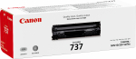 CANON 737 Laser Toonerkassett, must (9435B002)