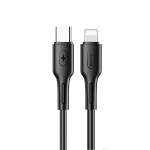 USAMS Kaabel U43 USB-CLightning 30W PD 1,2 m must SJ406USB01 (US-SJ406)