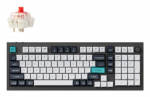 Keychron Q5 Max klaviatuur Universaalne USB + RF traadita + Bluetooth Phjamaa Must, Karbon