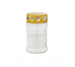 GERALDA Candle white 6x11cm