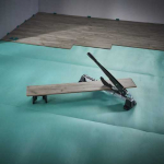 Wolfcraft VLC 1000 Alumiinium, Must 37 cm