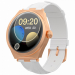 Gravity Smartwatch / roosakuldne-valge