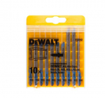 DEWALT BRZE. WYRZ. MIX 10 pcs. METAL