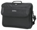 Manhattan Cambridge Laptop Bag 17.3"", Clamshell Design, Black, Low