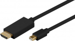 MicroConnect Mini Displayport 1.2 - HDMI 2m incl. audio transmission