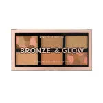 Profusion Cosmetics, Bronze AND Glow, Matte AND Contouring, Blush Highlighter Palette, 15.6 g