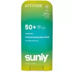 Attitude Sunly Stick SPF 50 - Mineraalne pikesekreem pulga kujusel 60,0 g