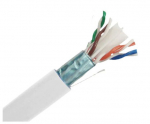 MicroConnect Cat5E F-UTP Solid, 24AWG 0.50MM CCA, PVC,305m Cat5E