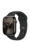 APPLE Watch Series 10 GPS + Cellular Slate Titanium, must spordirihm M/L, MWYE3QF/A, 46mm