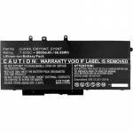 CoreParts Laptop Battery for Dell 62.32Wh Li-Pol 7.6V 8200mAh