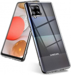 Mocco Ultra tagakate 1,8 mm silikoonkohus Samsung Galaxy A42 5G jaoks, lbipaistev