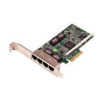 Dell CRD NTWK PCIE QP 1G BCOM V2 HY7RM, Internal, Wired, PCI