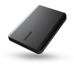TOSHIBA 6.3cm 2TB USB3.2 Canvio Basics must 2. retselli eksternssteem must uus