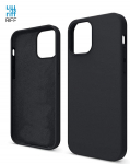 Riff Slim AND amp; Soft Silikoonist Pehme Tagakaas Apple iPhone'i 12 Pro Max Musta Vrvi