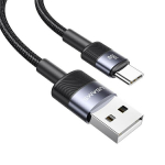 USAMS SET USB USB-C 3A 1.2m kiirlaadimiskaabel teras/likiv 30 tk. SJ718ZJ01 (US-SJ718)