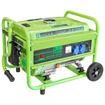 Zipper ZI-STE2800 mootor-generaator 4800 W 15 hj Bensiin Must, Roheline