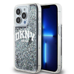 DKNY DKHCP13LLBNAEK iPhone 13 Pro / 13 6.1" tarny/must hardcase Liquid Glitter Big Logo