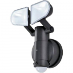 Schwaiger LED 2-faasiline sensorvalgustus 400 lsi must