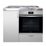 Minikk ahju ja malmist pliidiplaatidega