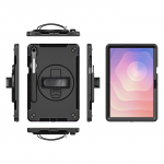 eSTUFF Galaxy Tab S10FE+ OHIO Defender Case with hand strap