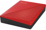WESTERN DIGITAL My Passport 6TB 2,5" Punane/Must WDBR9S0060BRD-WESN