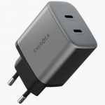 Energea Ampcharge GaN45 2xUSB-C PD/PPS/QC3.0 vrgulaadija 45W hall