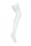 Obsessive 810-STO-2 L/XX pantyhose/stockings Transparent, White
