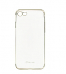Tellur Cover Silicone Electroplated for iPhone 8 silver