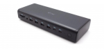 i-tec Universal 6x 4K/60Hz ekraanidokker 2xDP 2xHDMI 2xVideo USB-C LAN 2,5Gbps Audio krvutuskaart 8x USB Power Delivery 140W - Dokkerijaam