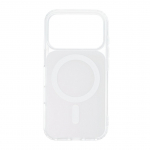 CLEAR FUSION MAG COVER Case compatible with MagSafe for IPHONE 17 Pro Max white