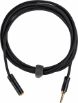 Fuj:tech 3,5 mm TRS isane 3,5 mm TRS emane pikenduskaabel, 2 m, must (3,5 mm TRS - 3,5 mm TRS emane, 2 m)