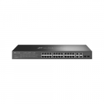 TP-LINK Omada SL2428P hallatav L2 Fast Ethernet (10/100) vrgulliti, toitelekannega (PoE), 1U, must